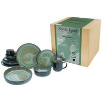 CreaTable Kombiservice Nordic Fjord Nordic Fjord - grün - CreaTable