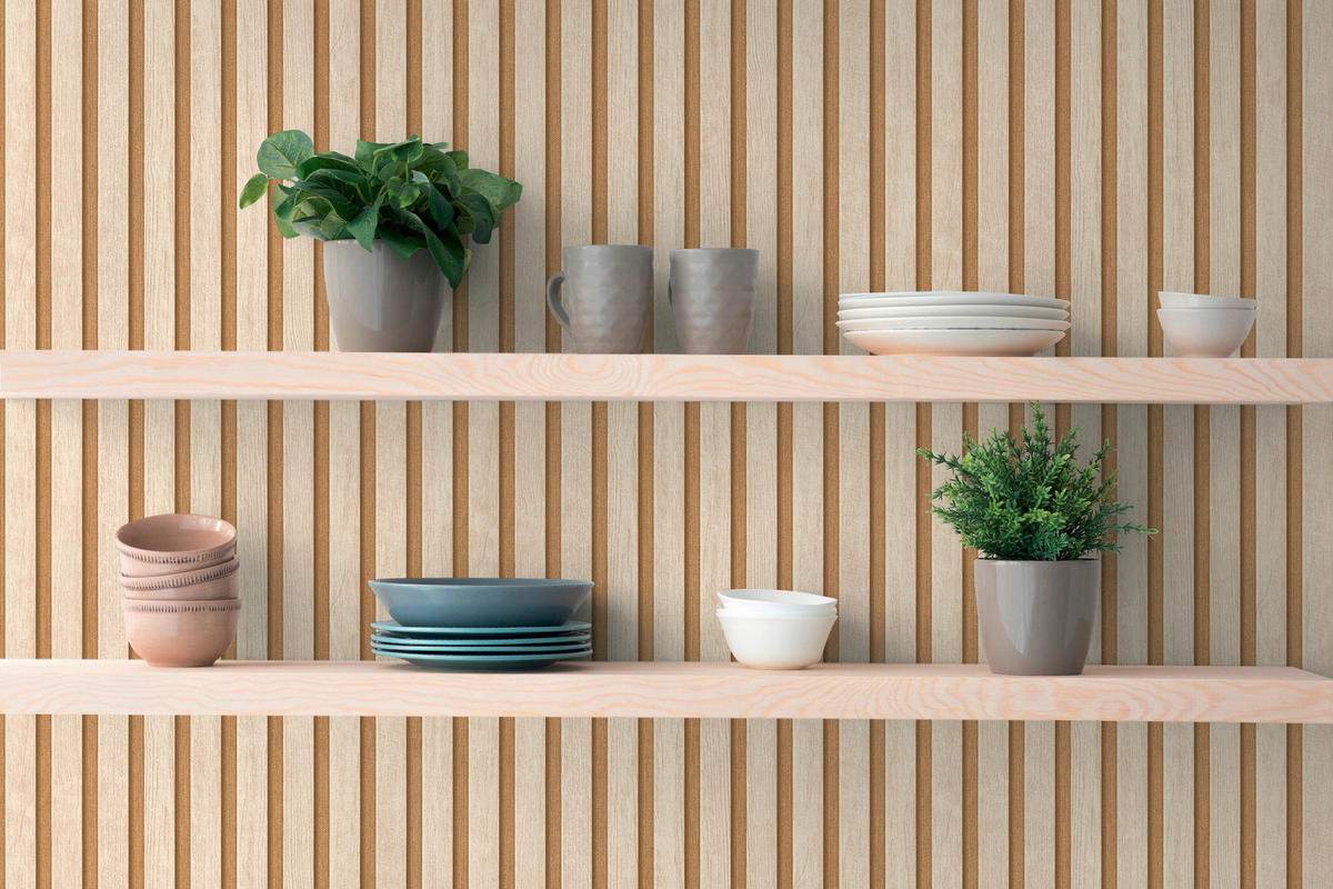 A.S.Création Vliestapete braun beige B/H/D: ca. 53x1005x8,4 cm Vliestapete - beige/braun (8,40/1005,00cm) - A.S.Creation