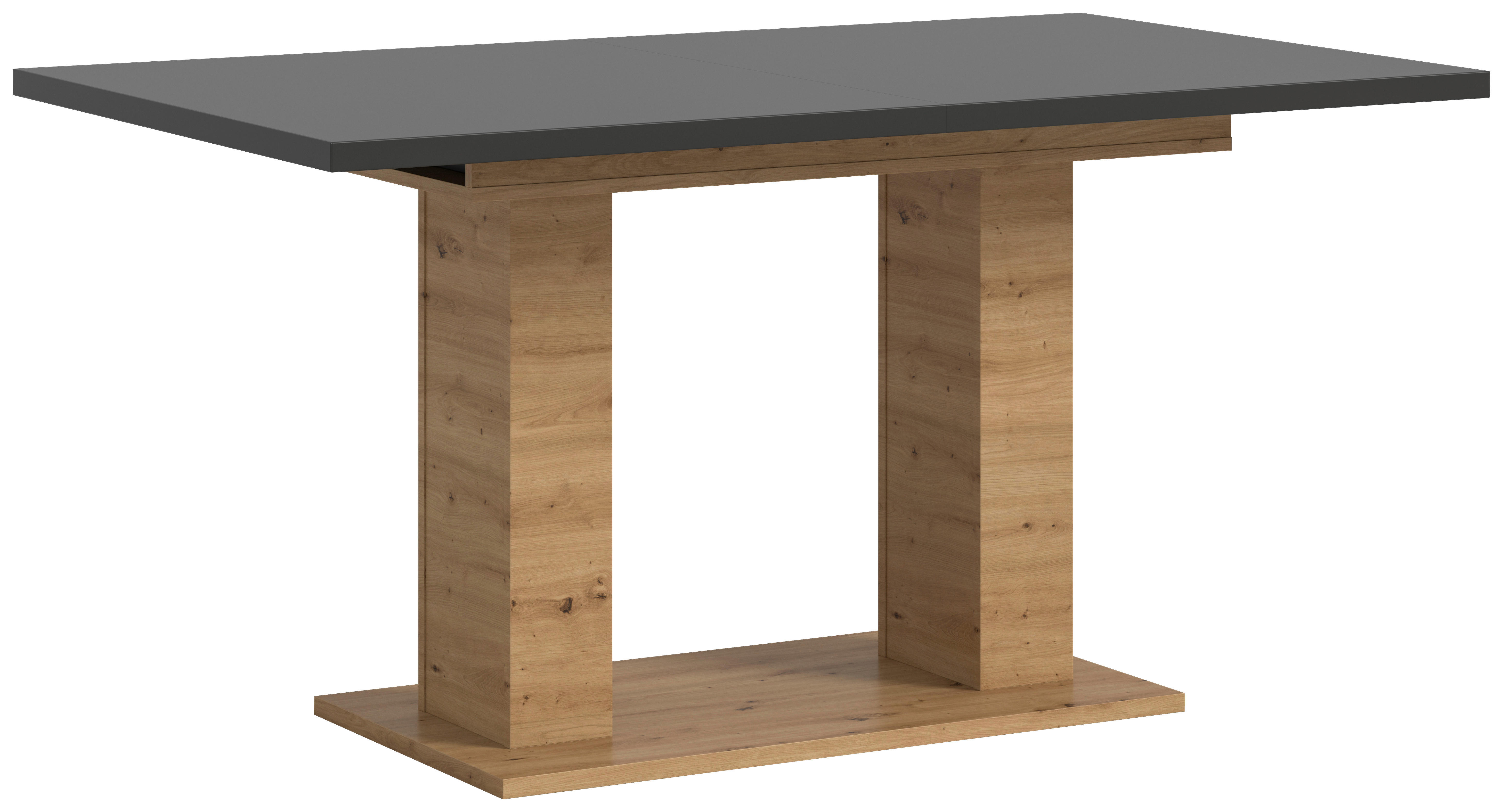 Esstisch MOTION grau Artisan Nachbildung B/H/T: ca. 150x76x90 cm MOTION - grau (150,00/76,00/90,00cm) - xonox.home