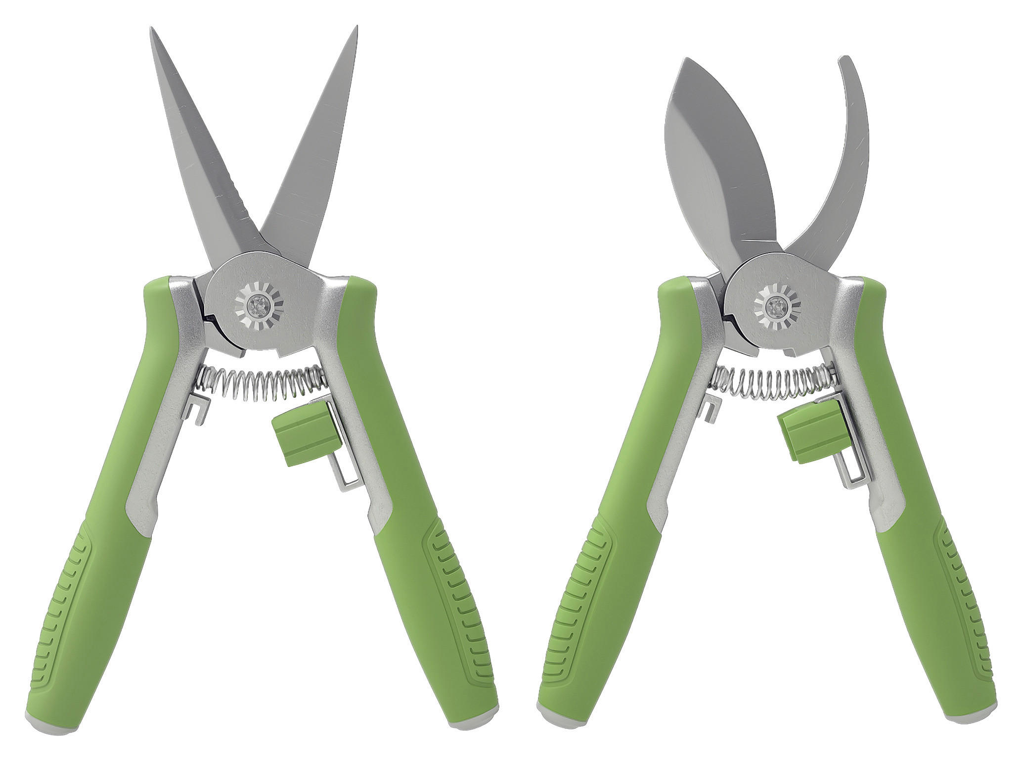 Outsunny Gartenwerkzeug Set grün Aluminium B/H/L: ca. 4,5x1,5x16,5 cm Gartenwerkzeug_Set - grün (16,50/4,50/1,50cm) - Outsunny