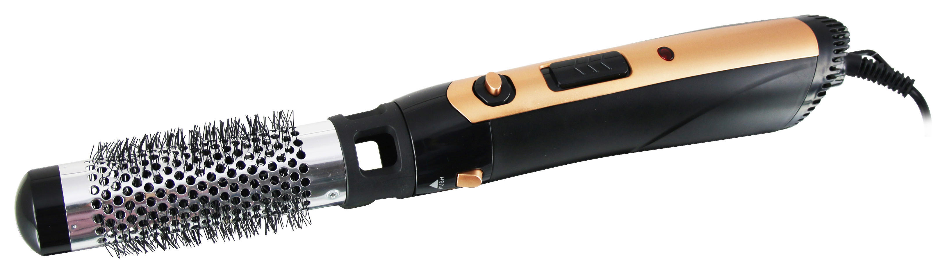 Emerio Lockenstab schwarz gold Metall B/H/L: ca. 7x7x31 cm Lockenstab HAC-112873.6 - gold/schwarz (31,00/7,00/7,00cm) - Emerio