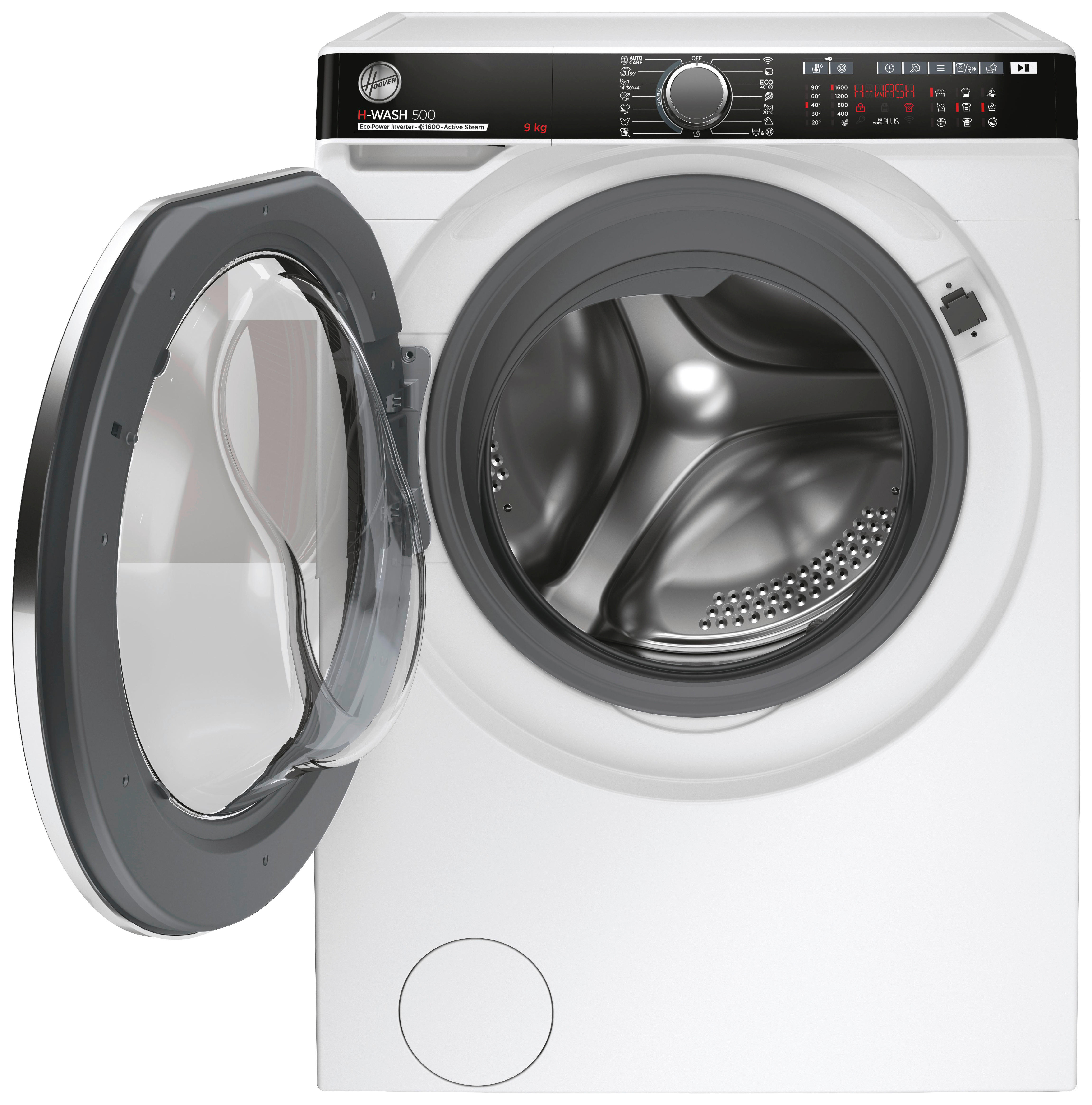 Hoover Waschmaschine HWP 69AMBC/1-S weiß B/H/T: ca. 60x85x53 cm Waschmaschine HWP 69AMBC/1-S - weiß/schwarz (60,00/85,00/53,00cm) - Hoover