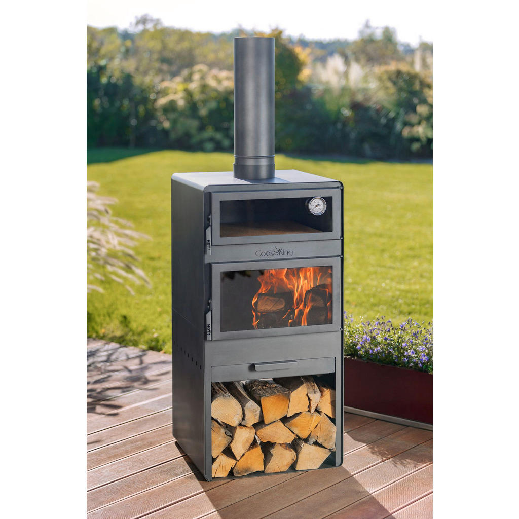 CookKing Terrassenofen Vento Plus schwar... CookKing Terrassenofen Vento Plus schwar...