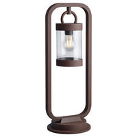 Wegeleuchte 50460124 klar rostfarbig B/H/T: ca. 23x60x21 cm Sambesi - klar/rostfarbig (23,00/60,00/21,00cm) - Trio