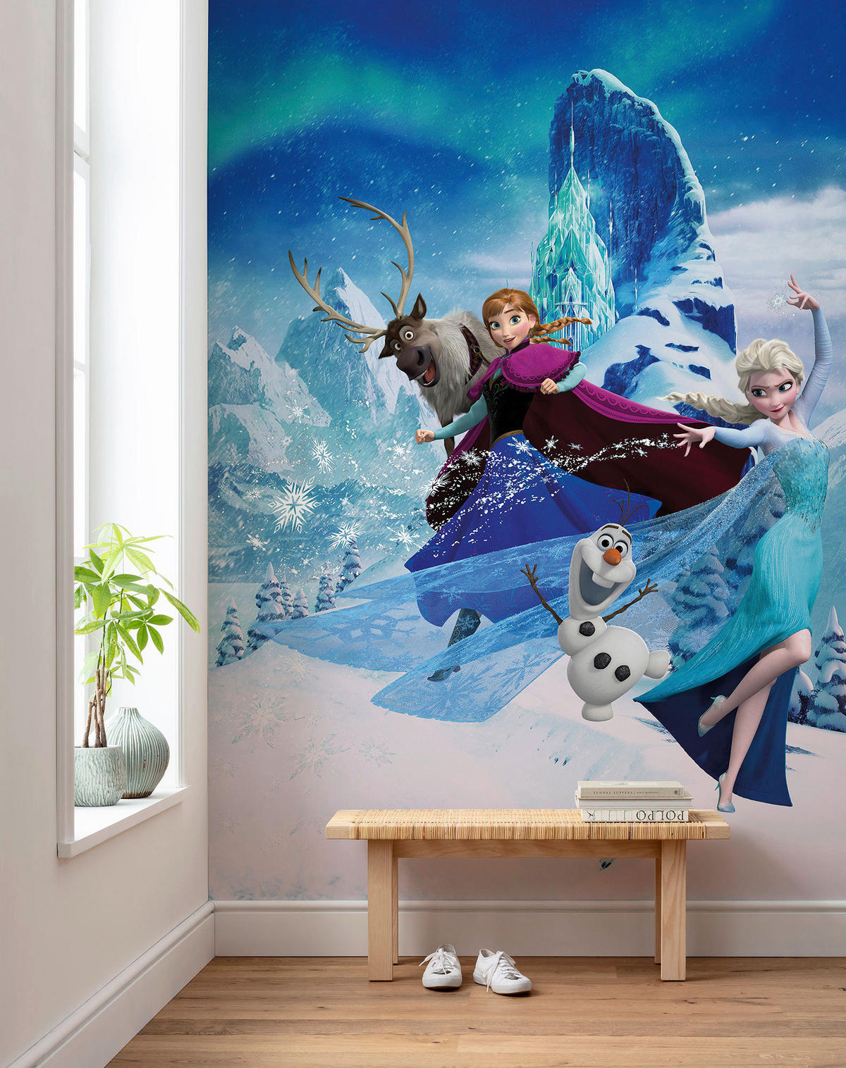 Komar Fototapete Frozen Elsas Magic DX4-014 Frozen B/H: ca. 200x280 cm Frozen Elsas Magic DX4-014 - (200,00/280,00cm) - Komar