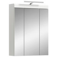 Spiegelschrank Scout weiß weiß Hochglanz B/H/T: ca. 60x79x37 cm Scout - weiß (60,00/79,00/37,00cm) - xonox.home