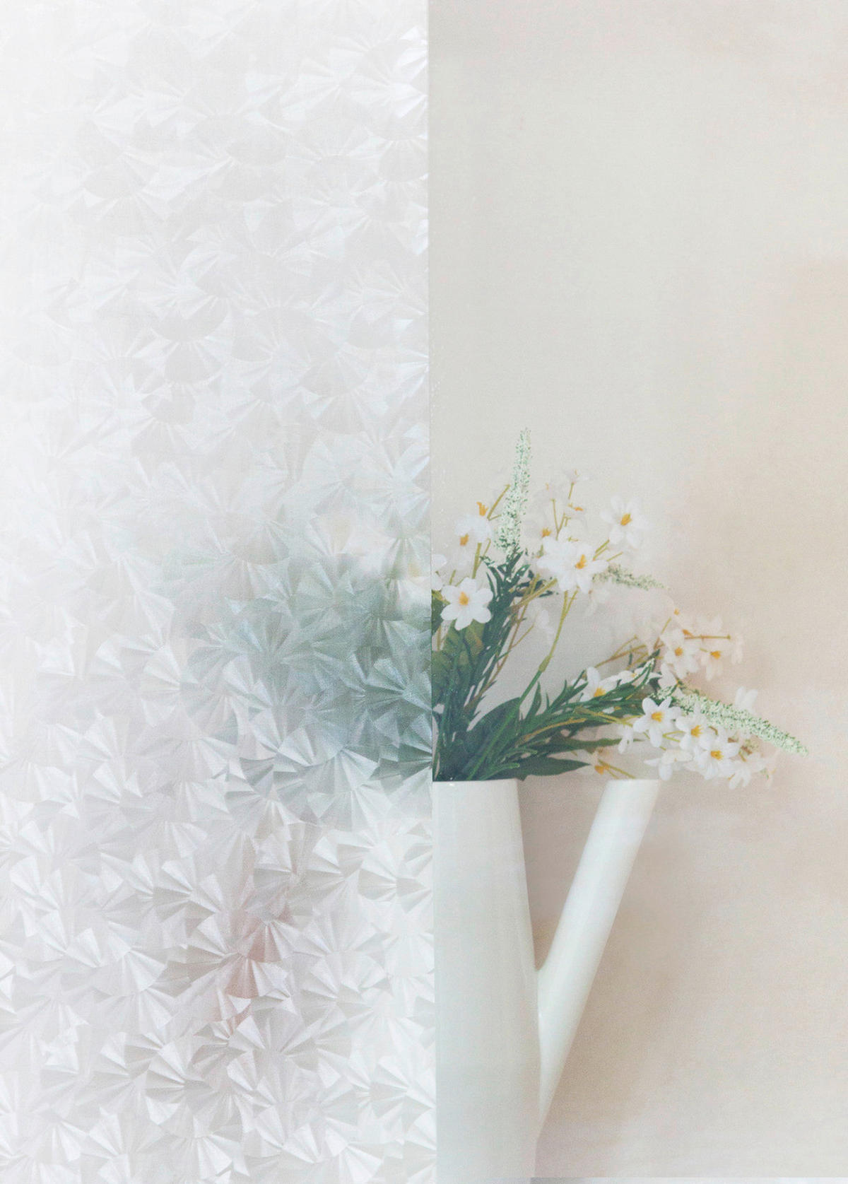 d-c-fix Fensterfolie Eis Eis Eis weiß transparent B/L: ca. 45x200 cm Eis - weiß/transparent (45,00/200,00cm) - d-c-fix