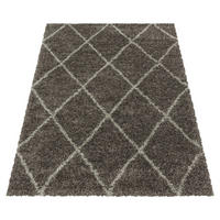 Ayyildiz Teppich ALVOR taupe B/L: ca. 120x170 cm ALVOR - taupe (120,00/170,00cm) - Ayyildiz