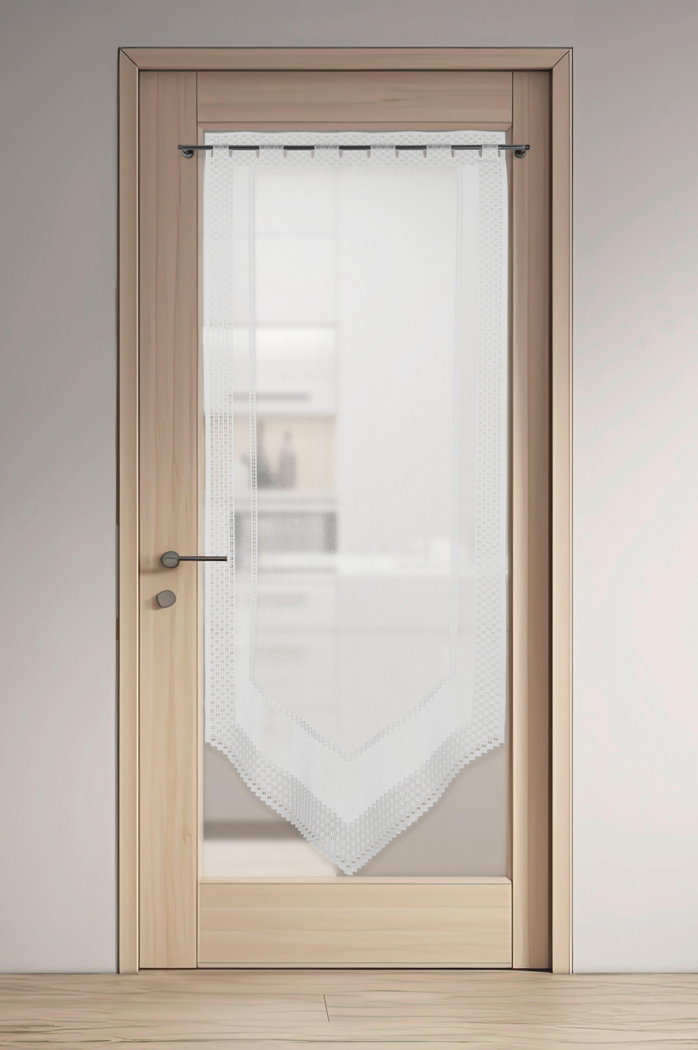 Scheibengardine Liebitz weiß B/L: ca. 60x160 cm Liebitz - weiß (60,00/160,00cm) - POCOline