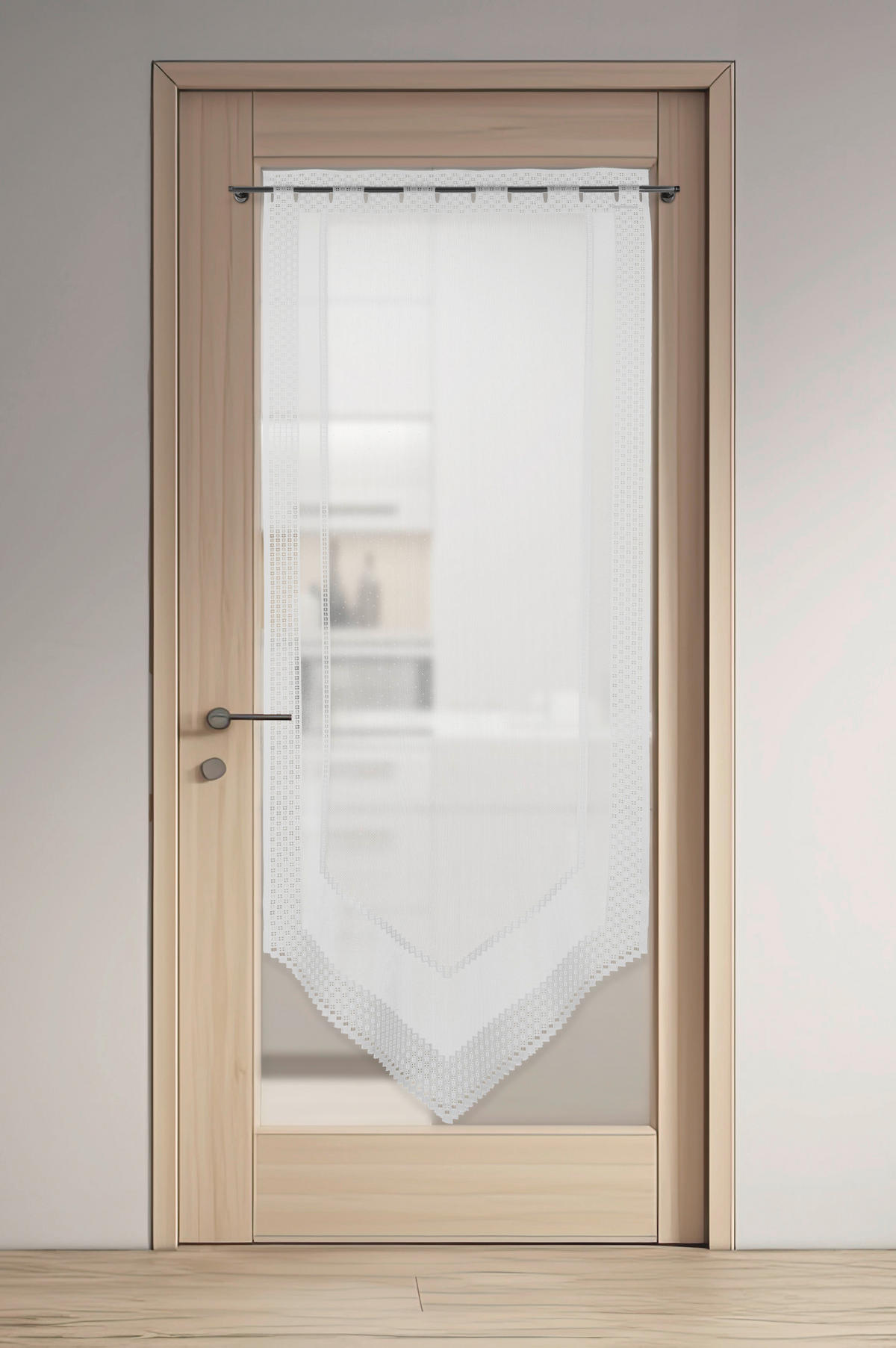Scheibengardine Liebitz weiß B/L: ca. 60x160 cm Liebitz - weiß (60,00/160,00cm) - POCOline