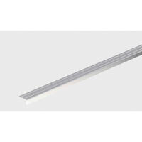 Winkelprofil silber B/L: ca. 2,3x200 cm pro Stück Winkelprofil 23x8x2000 silber sk - silber (200,00/2,30/0,80cm)