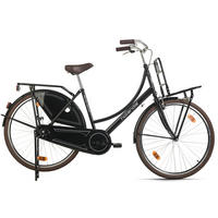 Hollandia Hollandrad Royal Dutch 160C 28 Zoll Rahmenhöhe 49 cm 1 Gänge schwarz schwarz ca. 28 Zoll Royal Dutch - schwarz - Hollandia