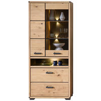Vitrine Genua B/H/T: ca. 85x204x38 cm Genua - (85,00/204,00/38,00cm)