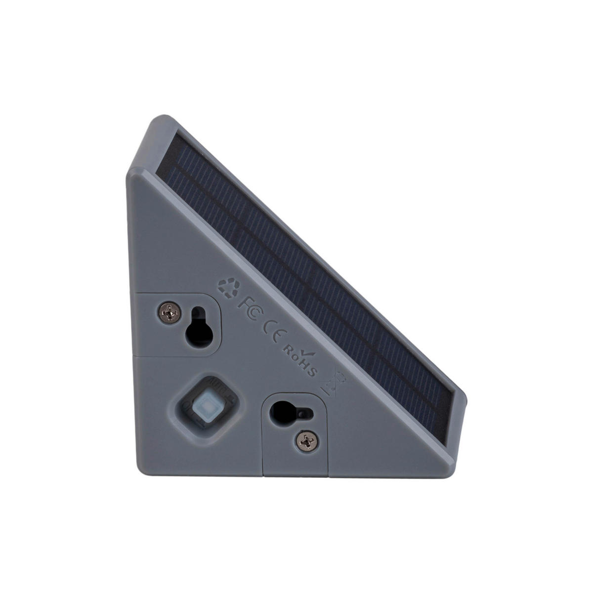 Solarleuchte 5313616 grau B/H/T: ca. 5,2x6,2x11 cm Scala - grau (5,20/6,20/11,00cm) - Näve Leuchten
