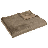 Wohndecke Wohndecke_XXL_Bogen braun - braun (180,00/210,00cm)