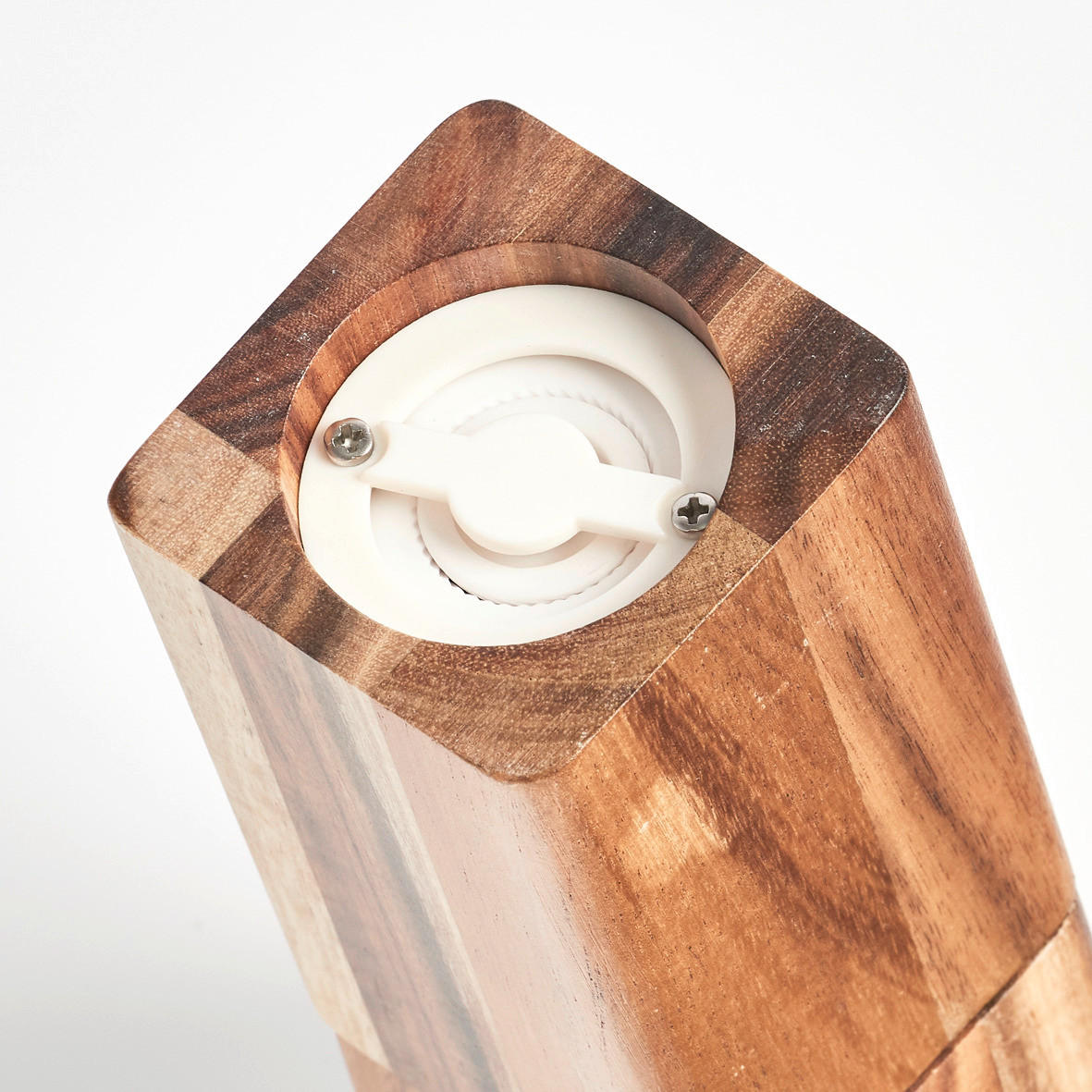 Zeller Salz-/Pfeffermühle natur Akazie B/H/L: ca. 5x21,3x5 cm Salz-/Pfeffermühle - natur (5,00/5,00/21,30cm) - Zeller