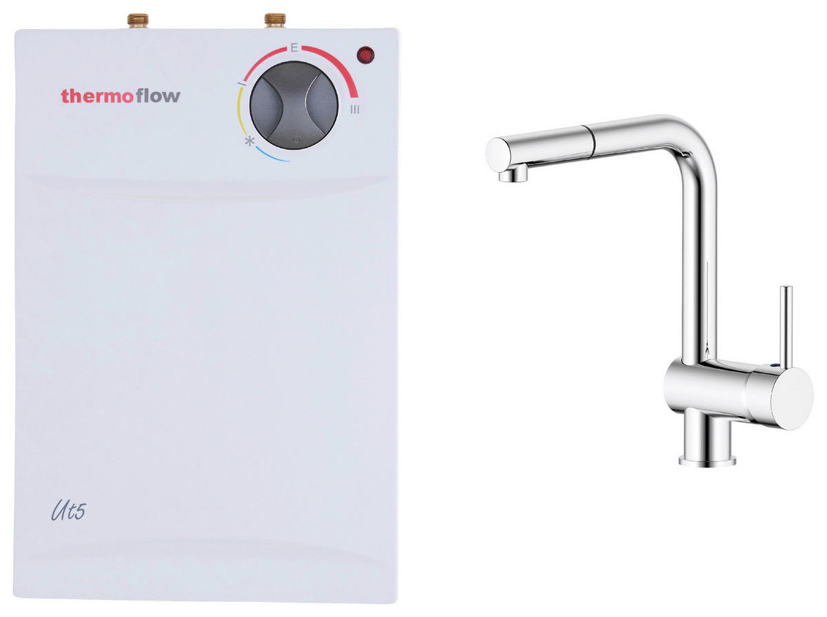 Respekta Untertischspeicher-Set Thermoflow weiß B/H/T: ca. 27x42x18 cm Thermoflow - weiß (27,00/42,00/18,00cm) - Respekta