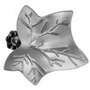 Dekoklammer Blatt Blatt - silber - Boviva