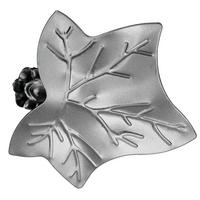 Dekoklammer Blatt Blatt - silber - Boviva