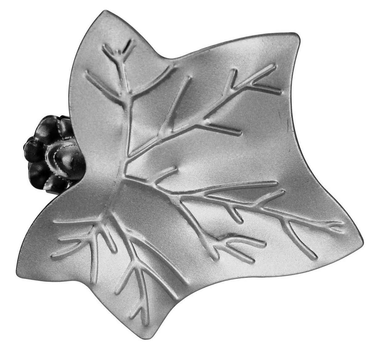 Dekoklammer Blatt Blatt - silber - Boviva