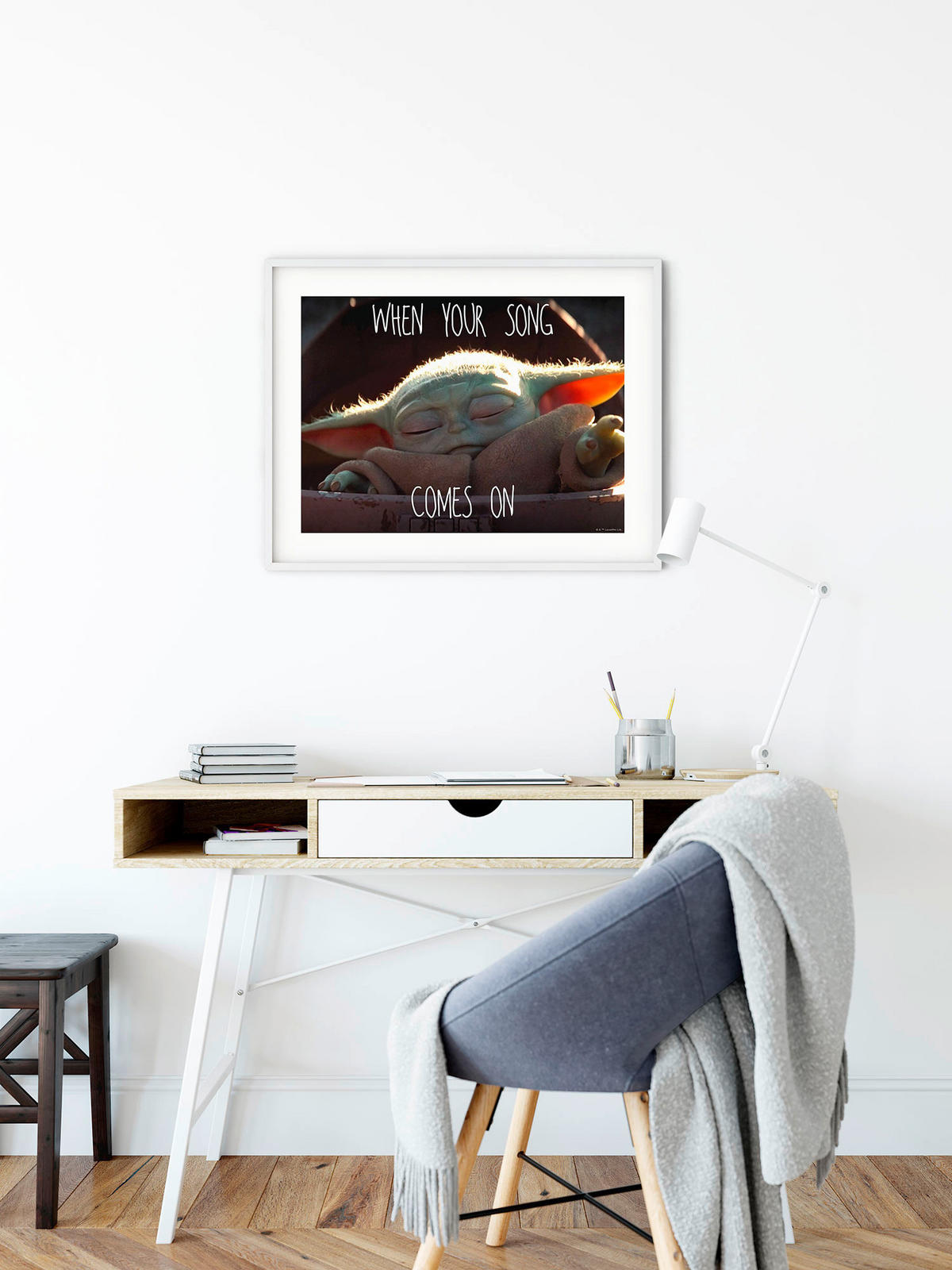 Komar Poster Mandalorian The Child Music Mandalorian The Child Music - (40,00/30,00cm) - Komar