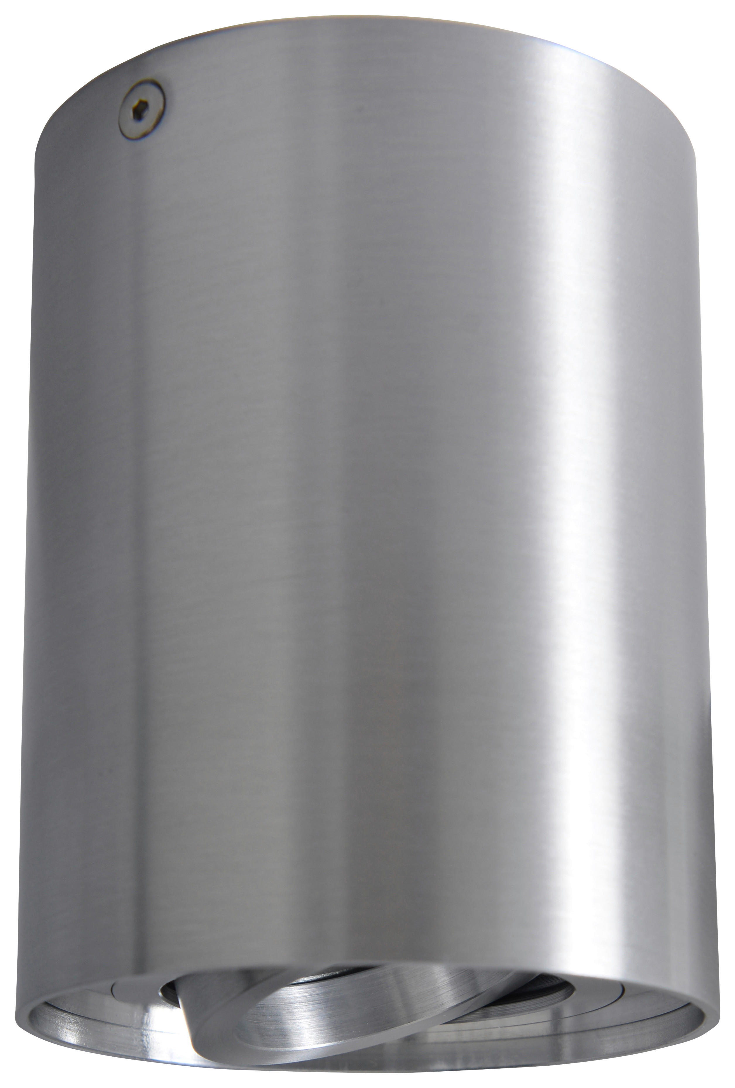Näve Leuchten Aufbauleuchte silber Metall B/H/T/D: ca. 9,6x12,5x9,6x9,6 cm GU10 1 Brennstellen SILI - silber (9,60/12,50/9,60cm) - Näve Leuchten