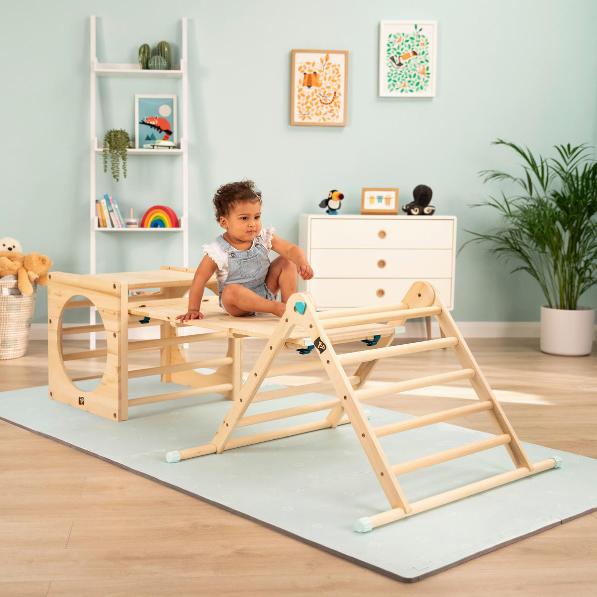 TP Toys Rutsche Active Tots Slide natur B/H/T: ca. 73x58x71 cm Active Tots Slide - natur (73,00/58,00/71,00cm) - TP Toys