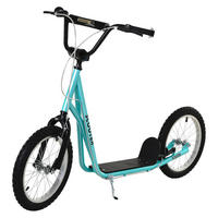 HOMCOM Kinderscooter blau Kinderscooter 371-021BU - blau (139,00/58,00/96,00cm) - HOMCOM