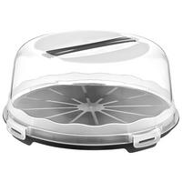 MICHELINO Tortencontainer grau D: ca. 30 cm Tortencontainer_Nora - grau (30,00cm) - MICHELINO