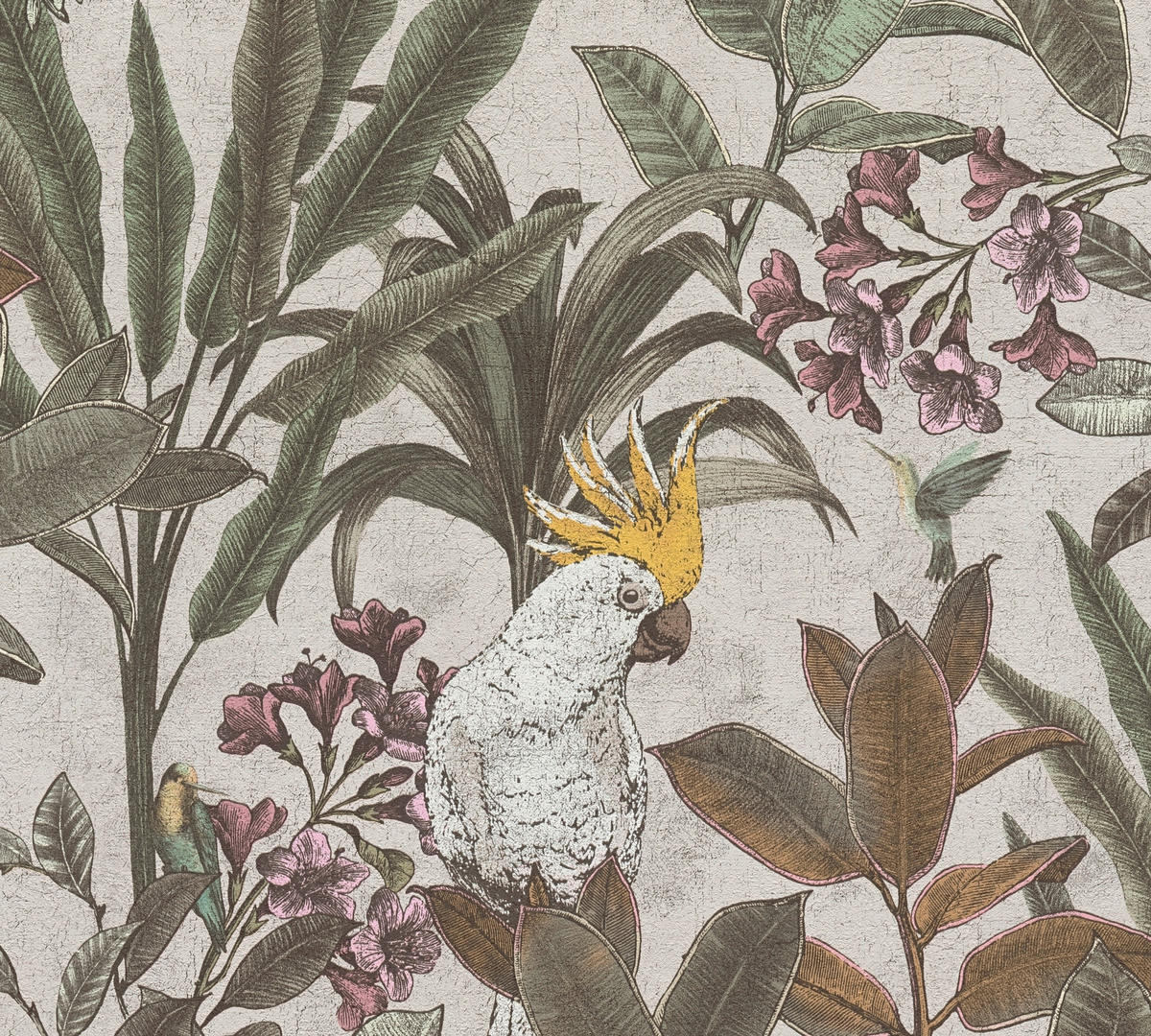 A.S.Creation Vliestapete creme rosa B/H/D: ca. 53x1005x8 cm Vliestapete - creme/rosa (8,00/1005,00cm) - A.S.Creation