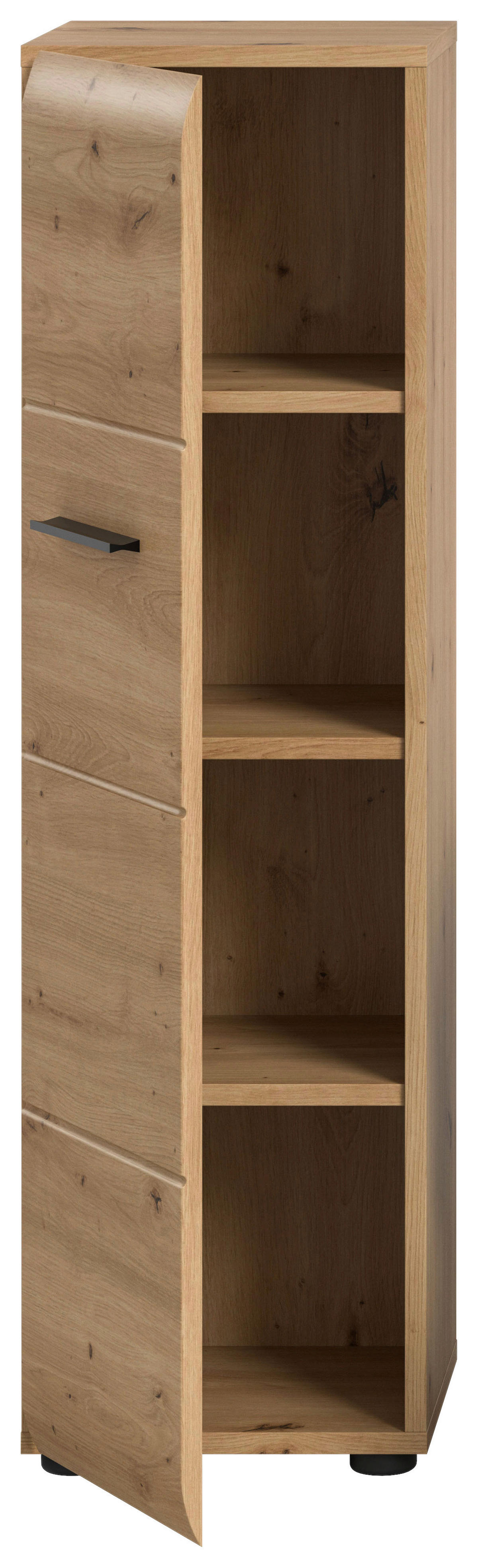 Stauraumelement Ice Artisan Oak Nachbildung B/H/T: ca. 30x106x30 cm Ice - (30,00/106,00/30,00cm) - xonox.home