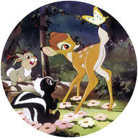 Komar Fototapete Bambi Butterfly D: ca. 125 cm Bambi Butterfly - (125,00cm) - Komar