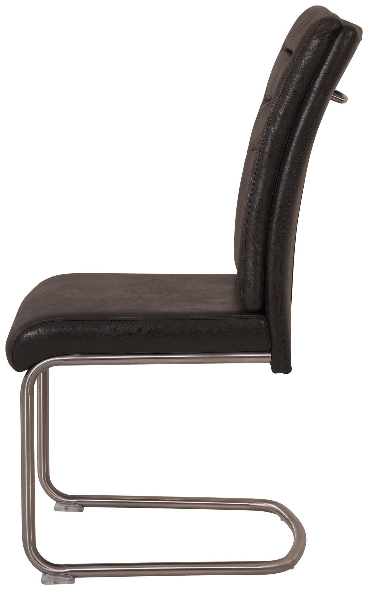 Schwingstuhl Paula 2er Set anthrazit Vintage Microfaser B/H/T: ca. 45x102x65 cm Paula 2er Set - anthrazit (45,00/102,00/65,00cm) - Hela