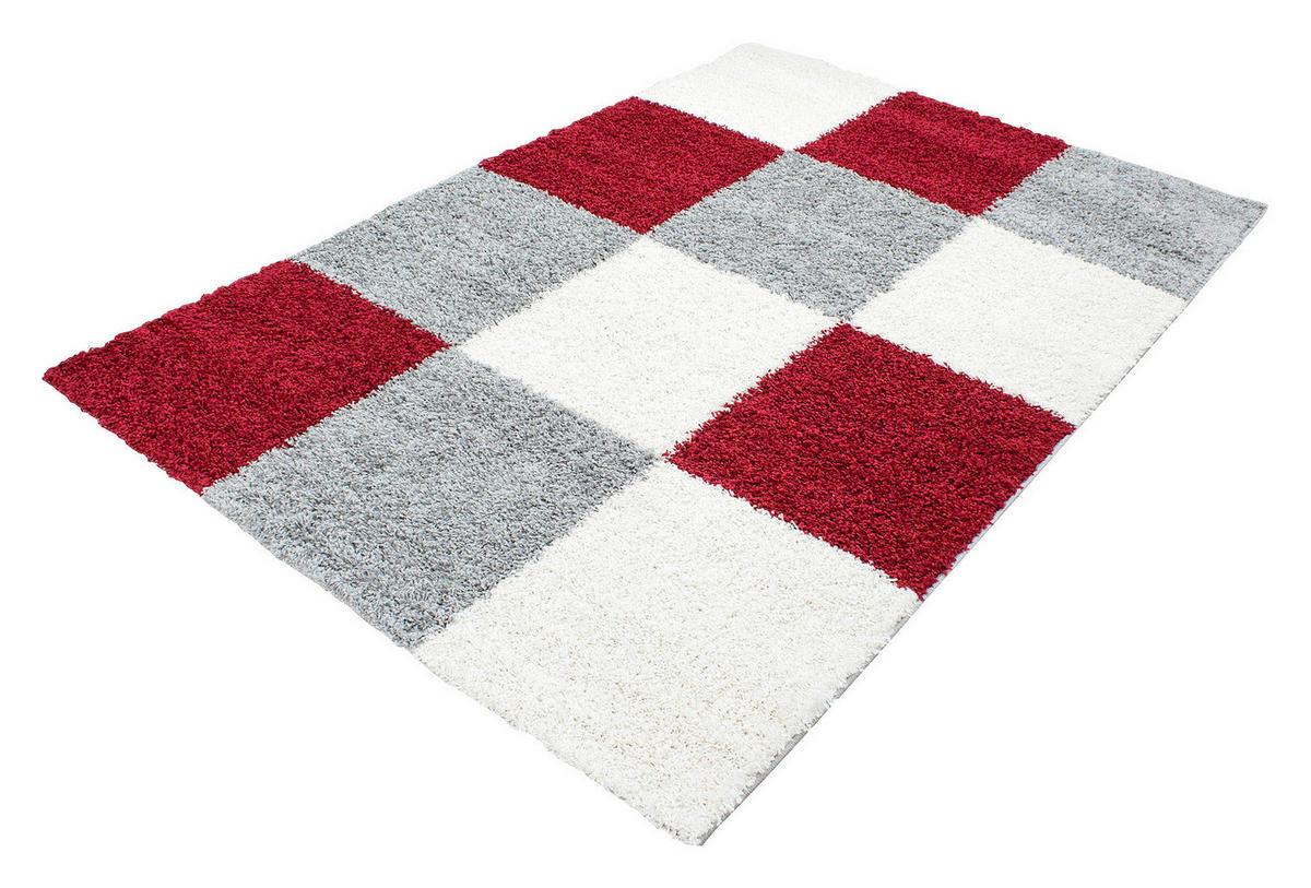 Ayyildiz Teppich LIFE rot B/L: ca. 120x170 cm LIFE - rot (120,00/170,00cm) - Ayyildiz