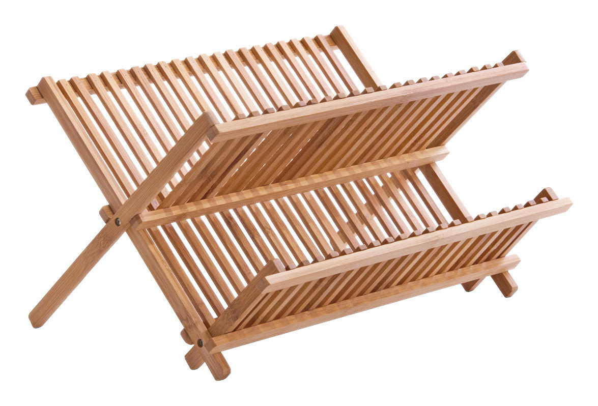 Zeller Geschirrabtropfständer natur Bambus B/H/L: ca. 35x25x42 cm Geschirrabtropfständer - natur (42,00/35,00/25,00cm) - Zeller