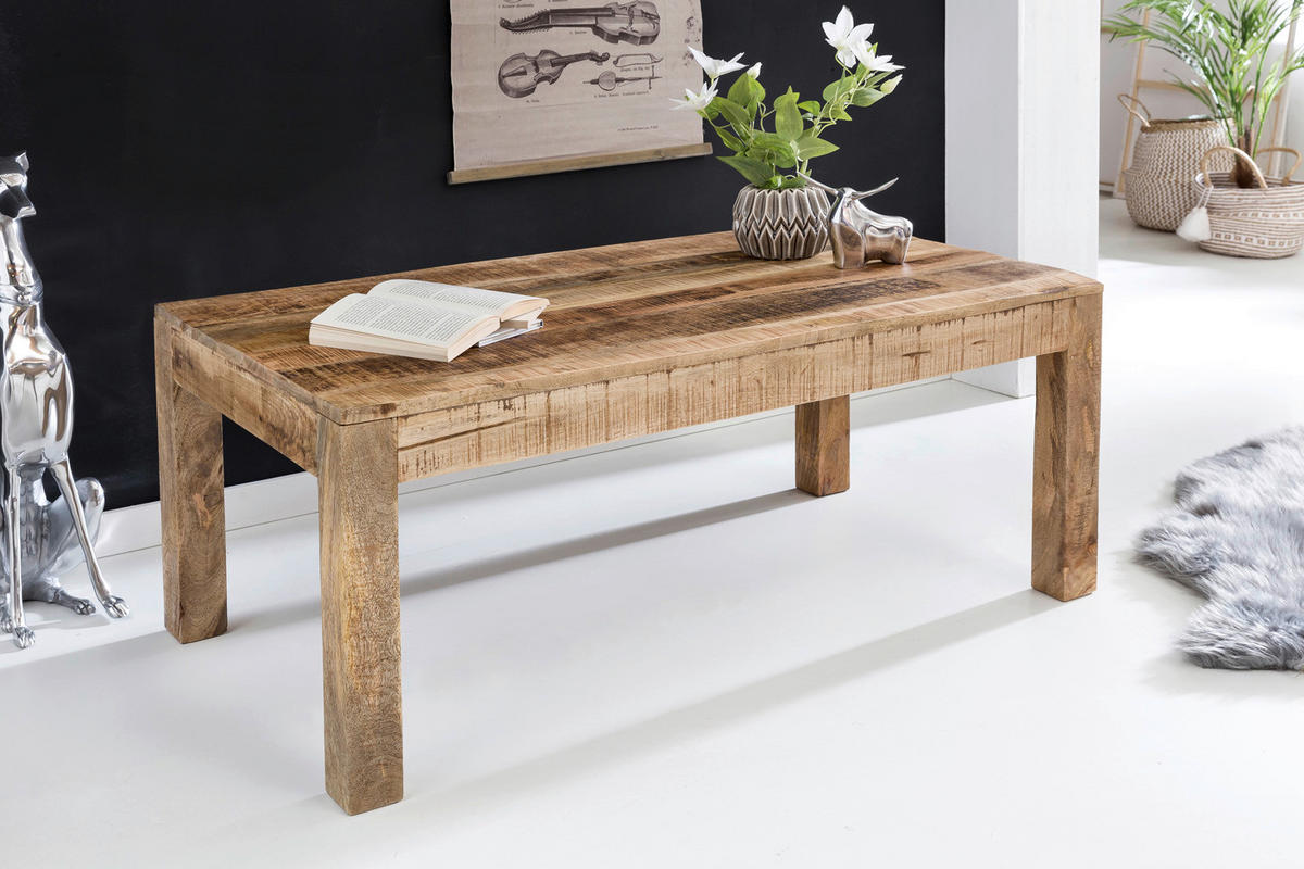 Couchtisch braun B/H/T: ca. 110x47x60 cm Couchtisch - braun (110,00/47,00/60,00cm) - Wohnling