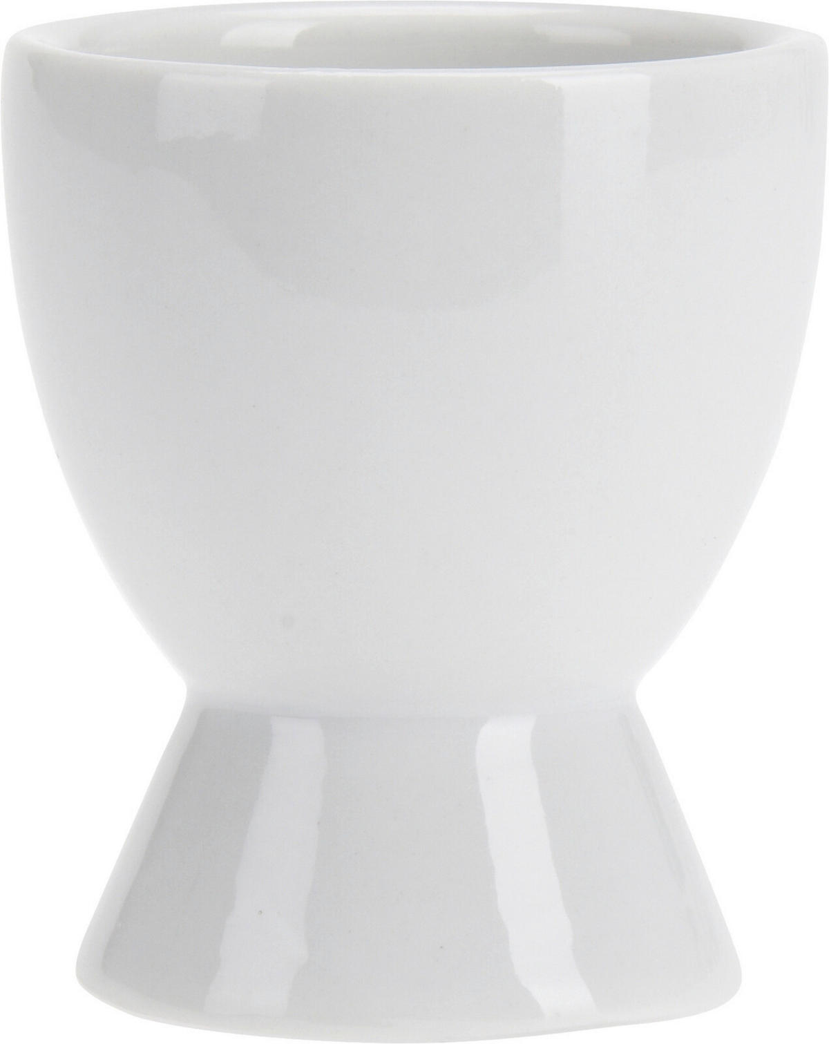 Eierbecher weiß Porzellan Eierbecherset_8tlg. - weiß