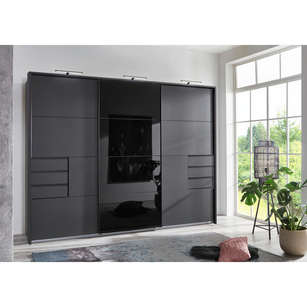 Thumbnail - Passepartoutrahmen Saigon Graphit B/H/T: ca. 273x213x12 cm