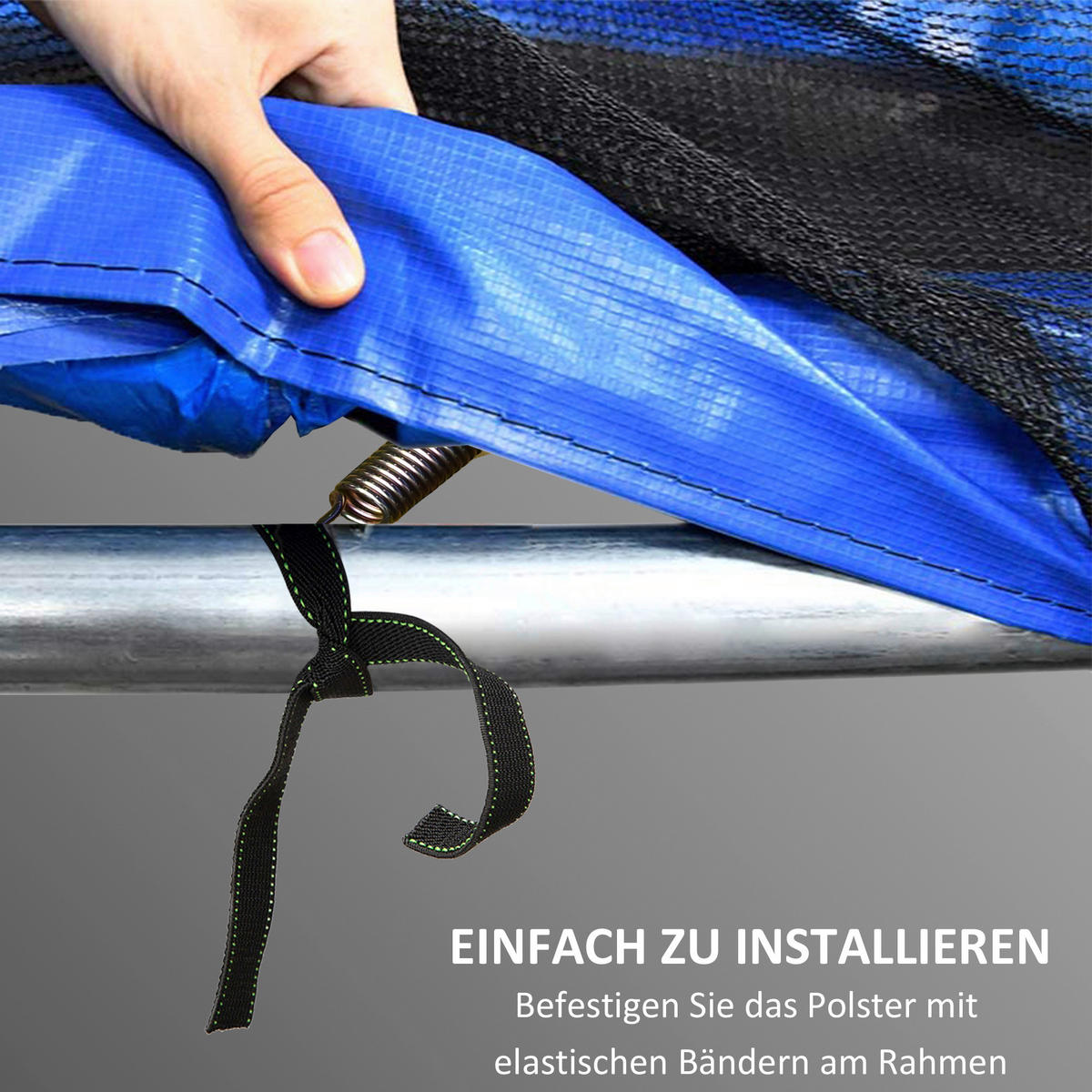 SPORTNOW Trampolin-Zubehör bunt B/H/L: ca. 244x244x30 cm Trampolinzubehör - bunt (30,00/244,00/244,00cm) - SPORTNOW