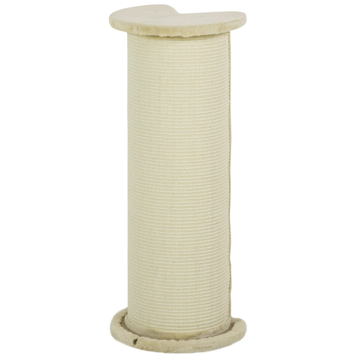 PawHut Kratzbaum cremeweiß Spanplatte B/H/L: ca. 35x35x85 cm Kratzbaum - cremeweiß (85,00/35,00/35,00cm) - PawHut