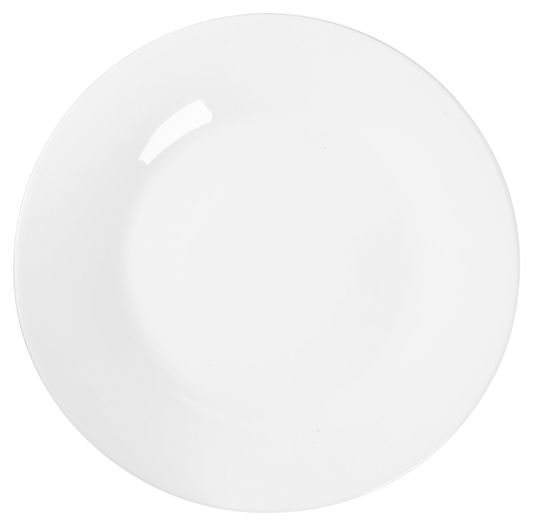 Dessertteller weiß Opal-Hartglas Dessertteller_Aria - weiß