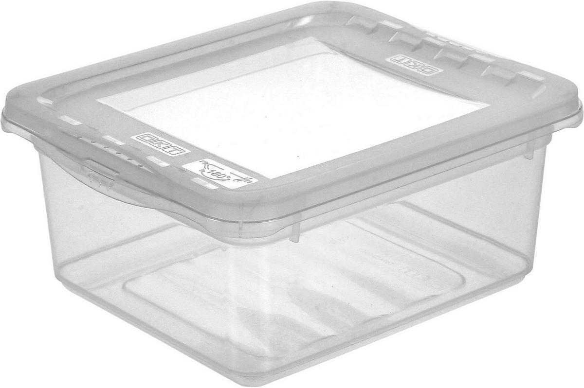 keeeper Box-Basixxset transparent B/H/L: ca. 33,5x25x39 cm Box-Basixxset_bea_8tlg. - transparent (39,00/33,50/25,00cm) - keeeper