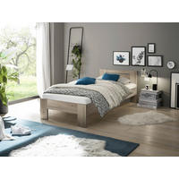 Futonbett Cannes Eiche San-Remo Nachbildung Liegefläche B/L: ca. 90x200 cm Cannes - Eiche (95,00/71,00/204,00cm)