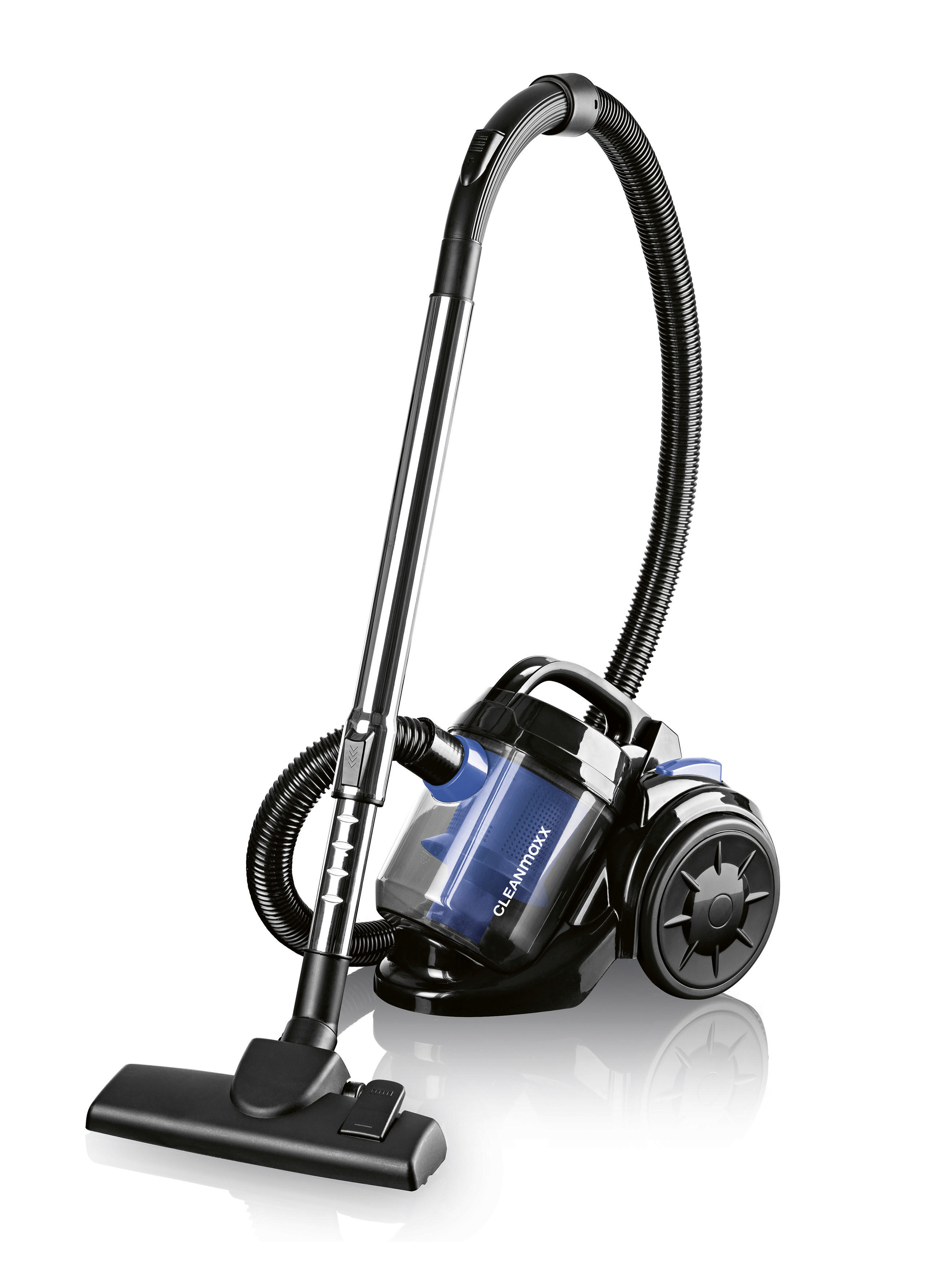 CLEANmaxx Bodenstaubsauger 15403 schwarz blau Kunststoff B/H/L: ca. 34x29x22 cm Bodenstaubsauger 15403 - blau/schwarz (22,00/34,00/29,00cm) - CLEANmaxx