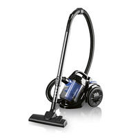 CLEANmaxx Bodenstaubsauger 15403 schwarz blau Kunststoff B/H/L: ca. 34x29x22 cm Bodenstaubsauger 15403 - blau/schwarz (22,00/34,00/29,00cm) - CLEANmaxx