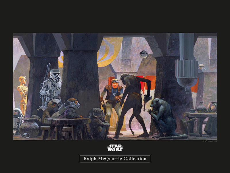 Komar Poster Star Wars Classic RMQ Mos Eisley St Star Wars B/L: ca. 40x30 cm