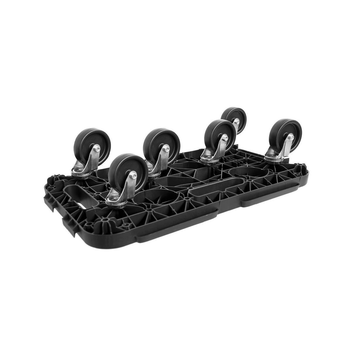 Dolly Transportroller schwarz B/H/L: ca. 29x12,5x48 cm Transportroller_mit_Rädern - schwarz (48,00/29,00/12,50cm) - Dolly