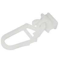 Rollring für U-Laufschiene Gleiter_25erPack - weiß - ondeco