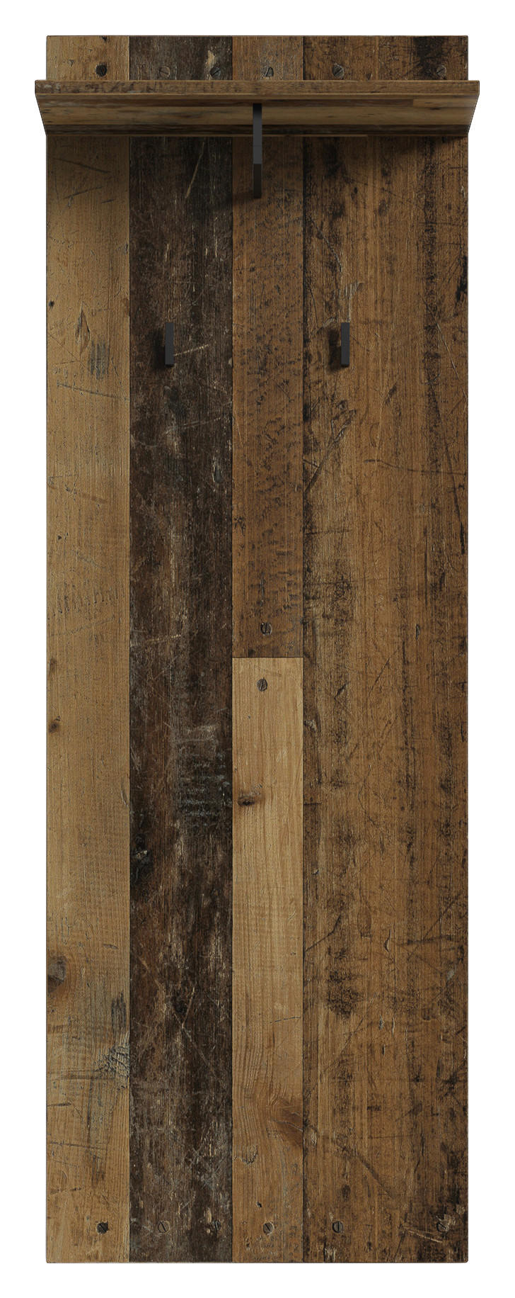 Wandpaneel JAKOB Eiche Old Wood Nachbildung Holzwerkstoff B/H/T: ca. 48x140x28 cm JAKOB - Eiche (48,00/140,00/28,00cm) - byLIVING