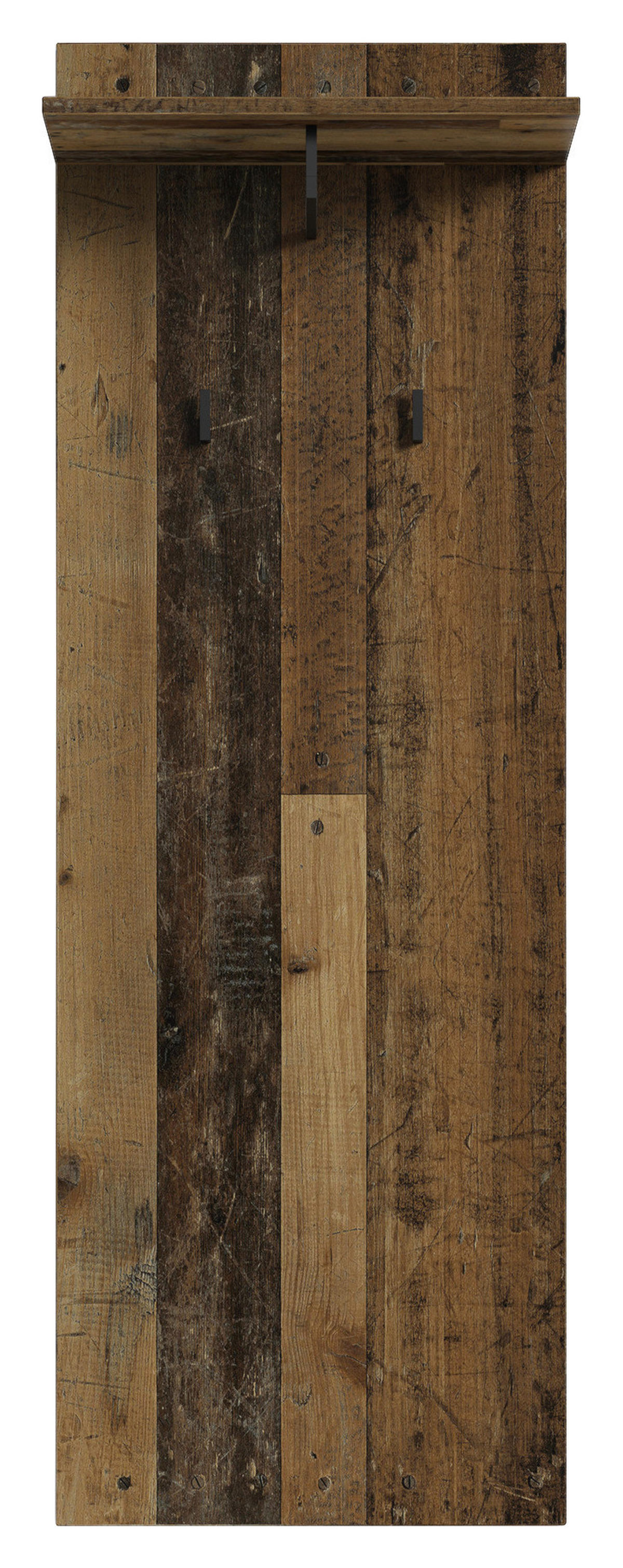 Wandpaneel JAKOB Eiche Old Wood Nachbildung Holzwerkstoff B/H/T: ca. 48x140x28 cm JAKOB - Eiche (48,00/140,00/28,00cm) - byLIVING